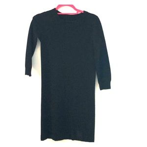 J. Crew Black Sweater Dress